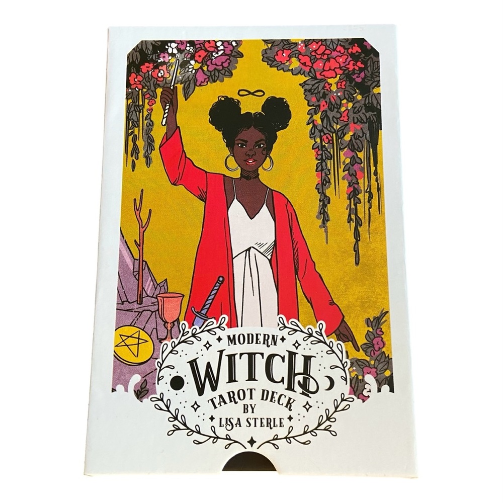 Modern Witch Tarot Deck by Lisa Sterle Sterling Ethos Liminal 11 Colorful Cards